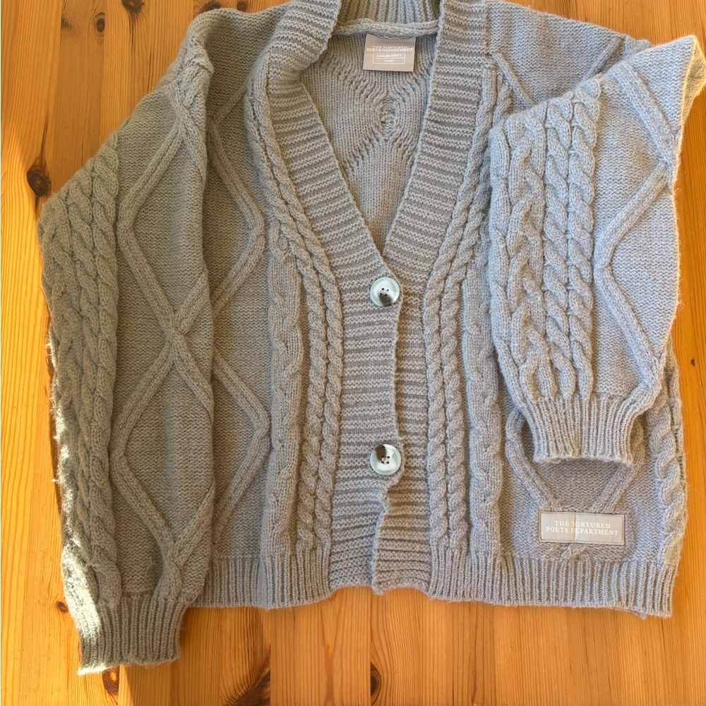 Taylor Swift Tortured Poets Department Cardigan - XS/S